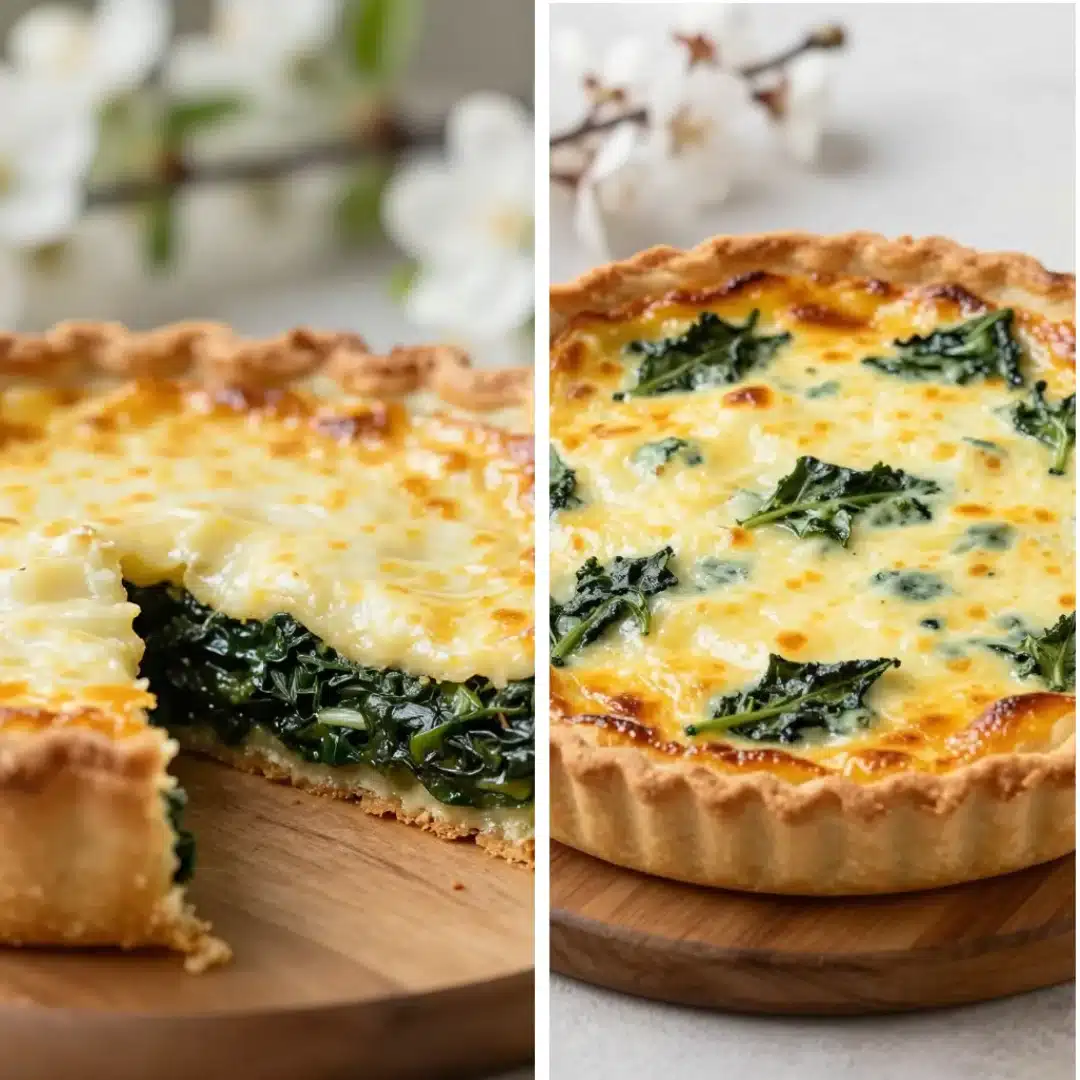 Savoury Spring Tart With Dandelion