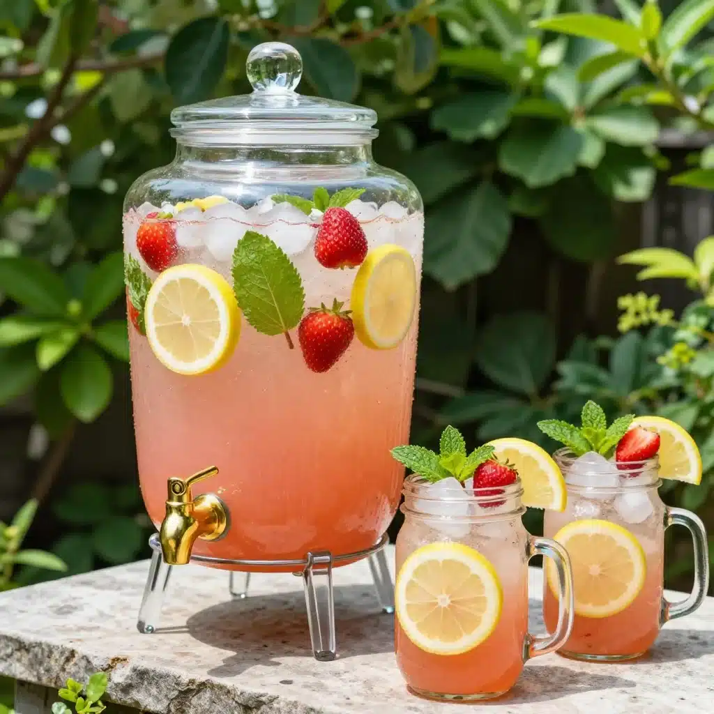 Sparkling Lemonade Punch Recipe