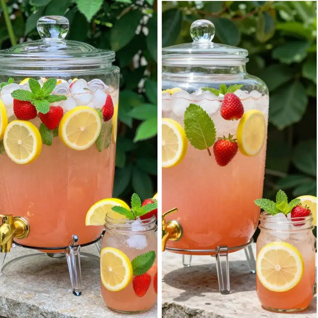 Sparkling Lemonade Punch Recipe Bliss