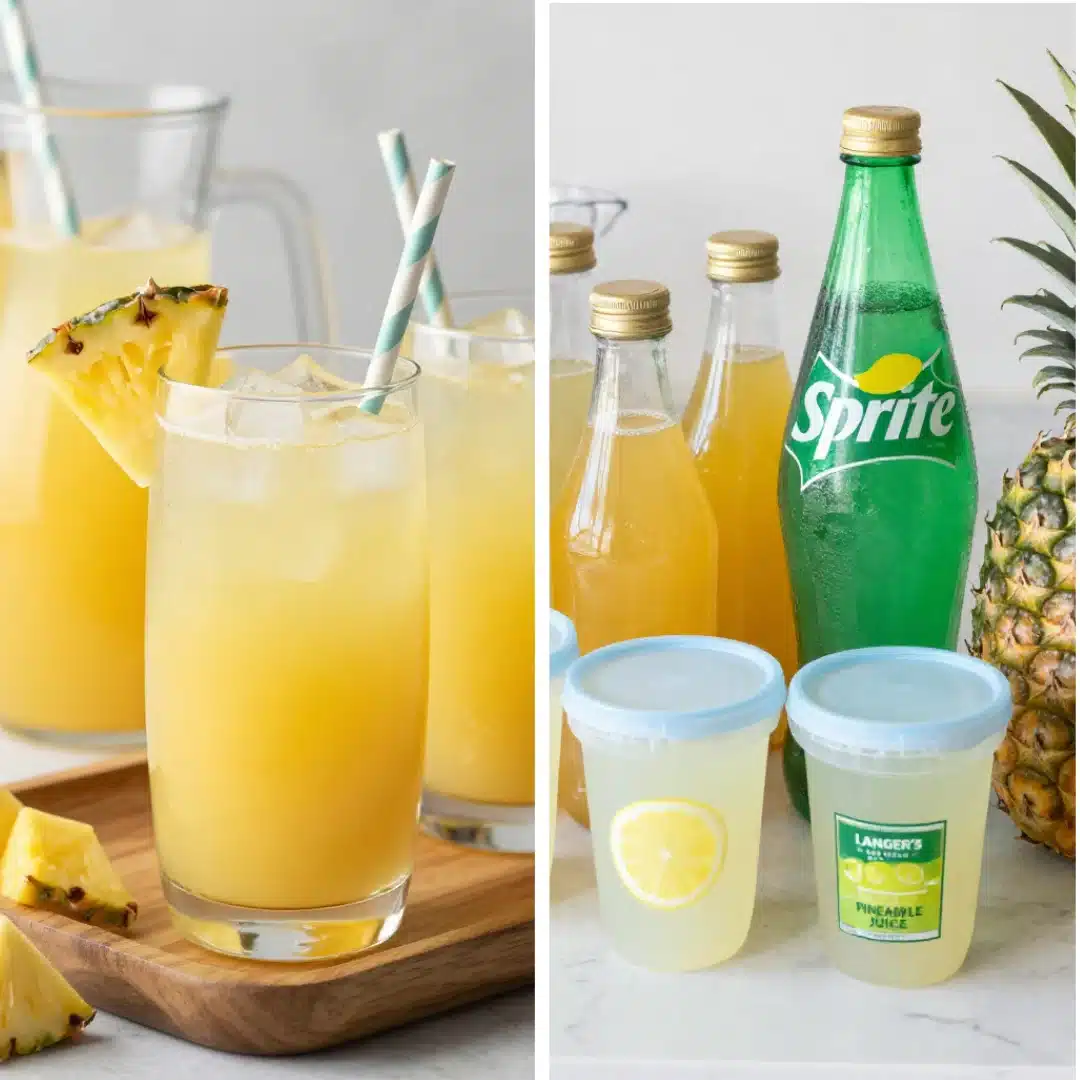Sparkling Pineapple Lemonade Softly Chic