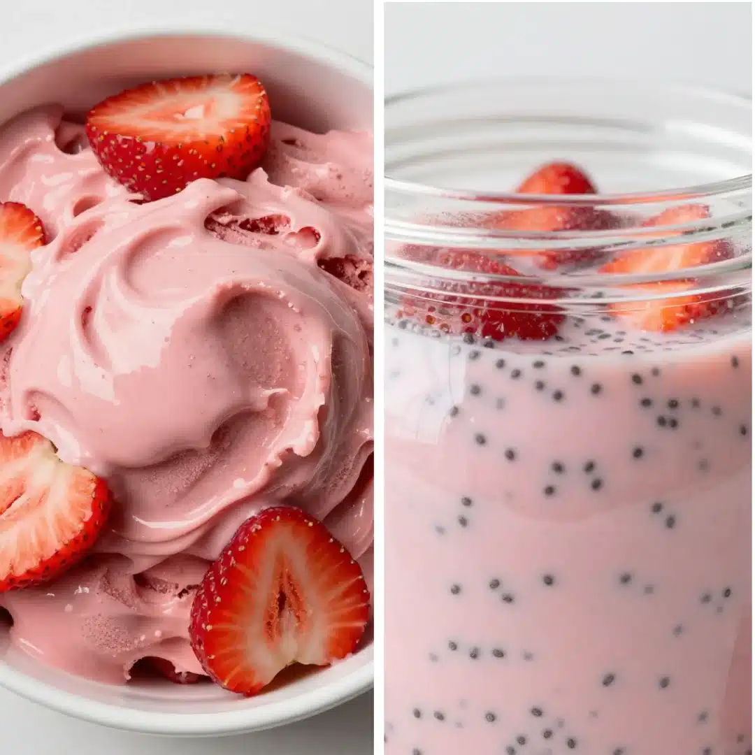 Strawberry Chia Seed Pudding Easy Breakfast
