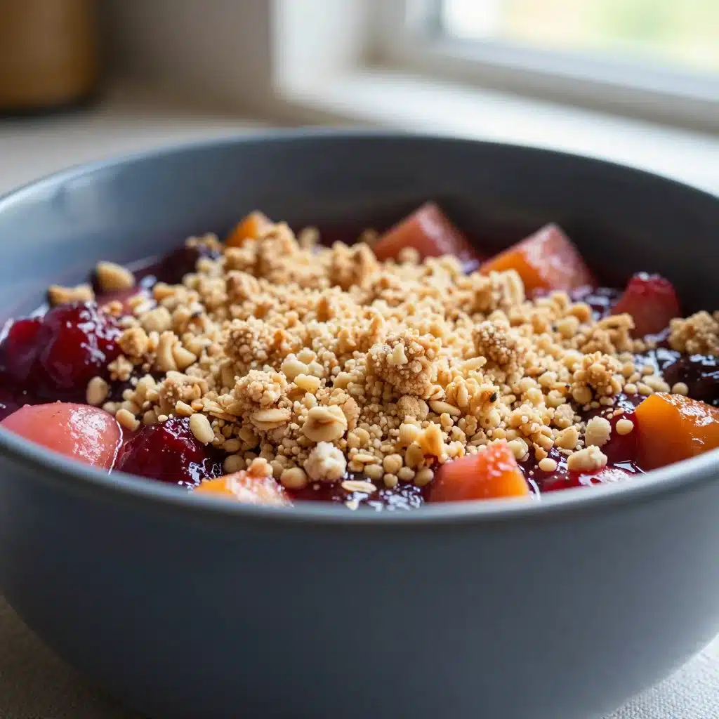 Strawberry Rhubarb Crisp