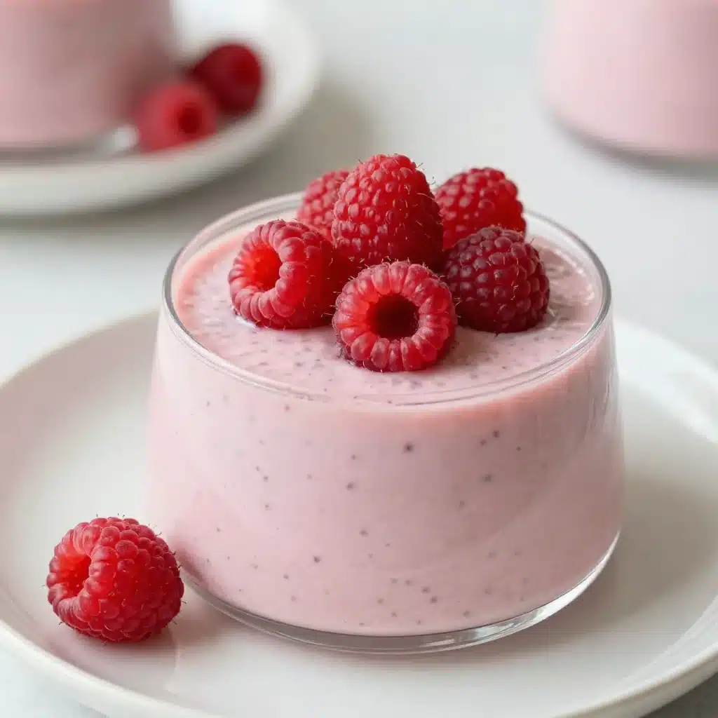 Vanilla Raspberry Chia Pudding