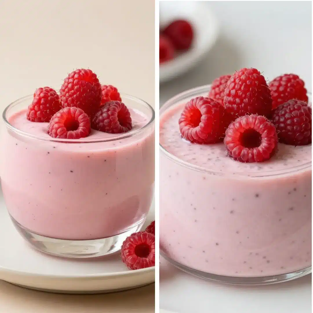 Vanilla Raspberry Chia Pudding Quick Breakfast