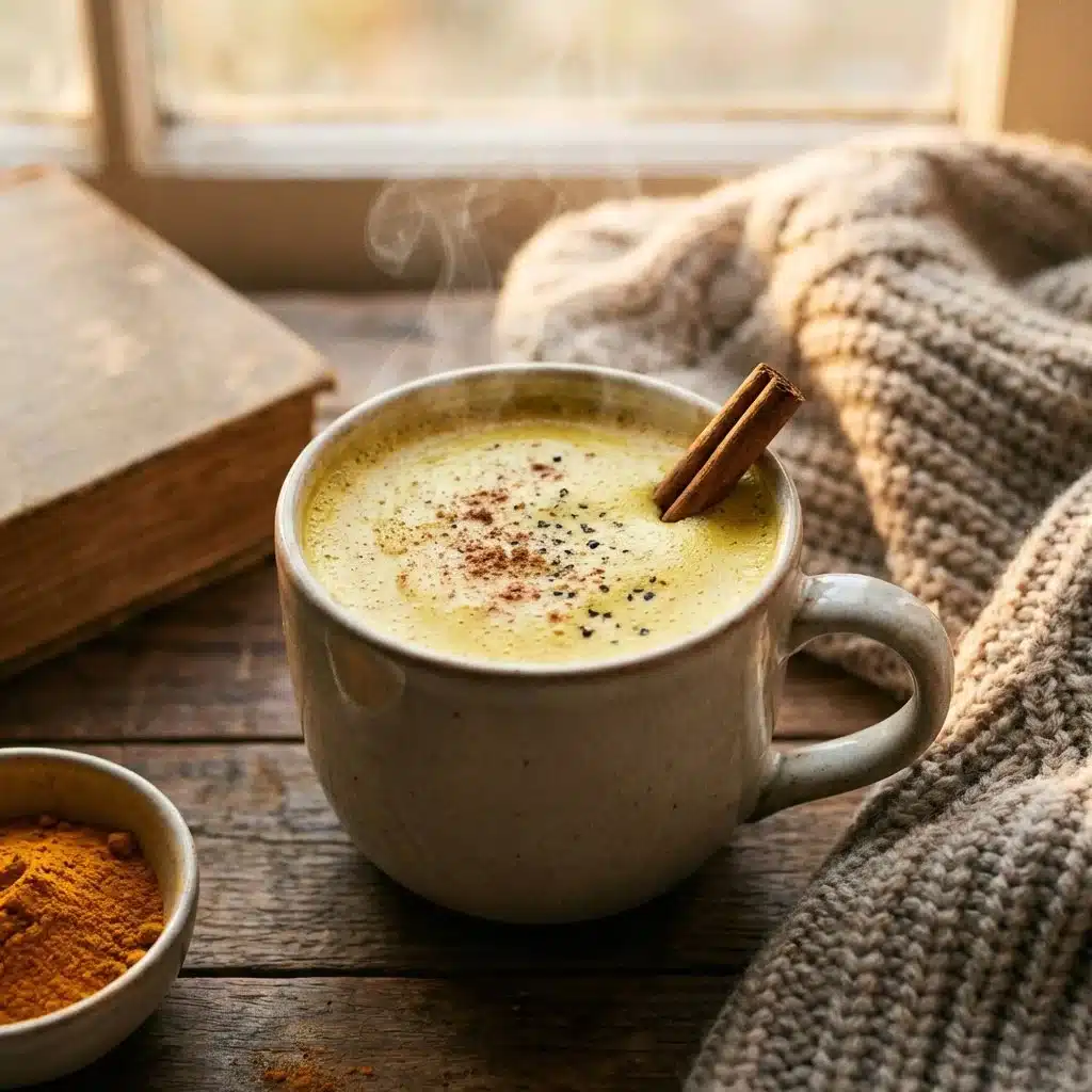Warm Turmeric Drink for Weight Loss and Digestion