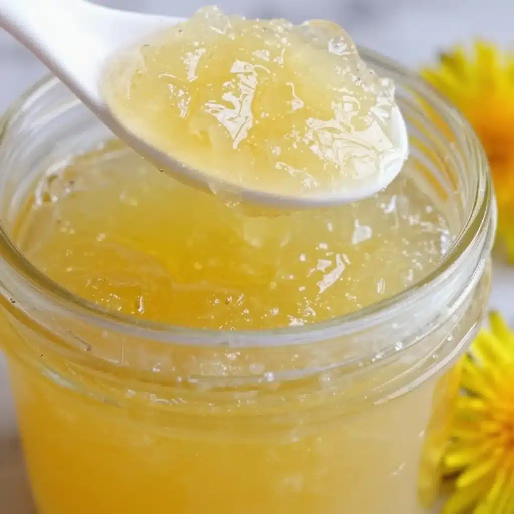 Wild and Delicious Dandelion Jelly
