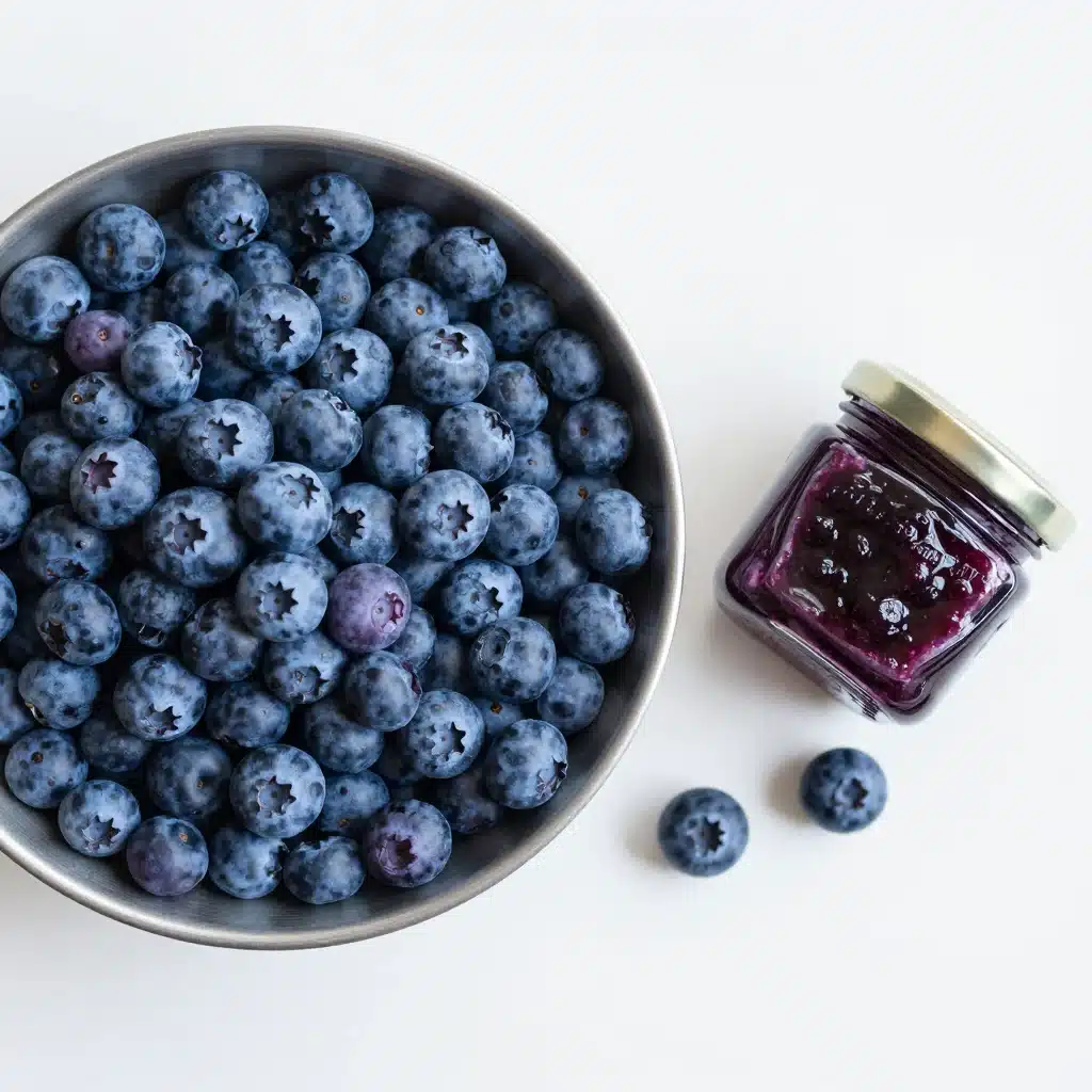 Easy Blueberry Simple Syrup