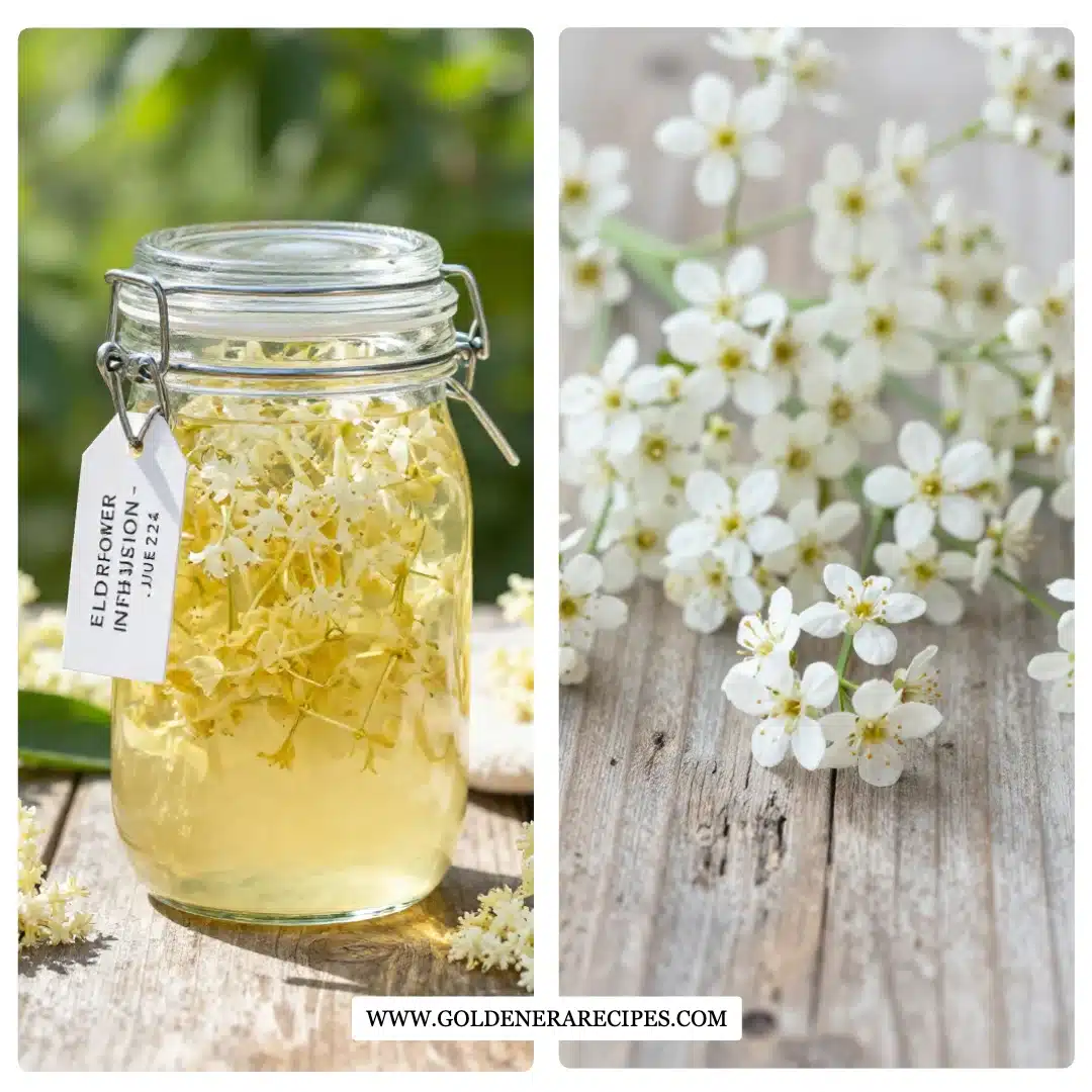 Elderflower Liqueur Soft Modern Aesthetic