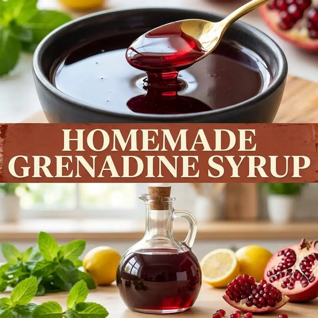 Homemade Grenadine Syrup