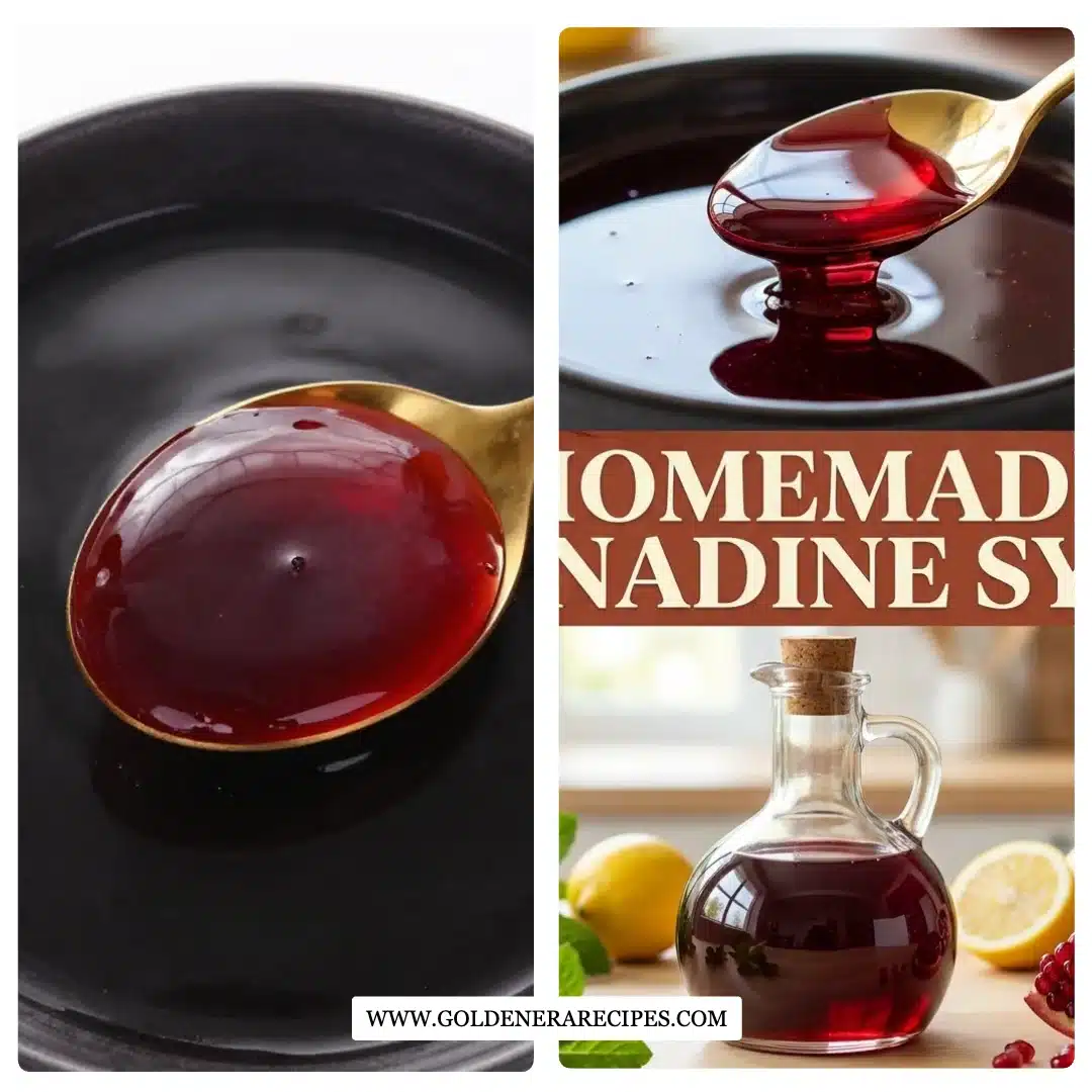 Homemade Grenadine Syrup Gentle Sips