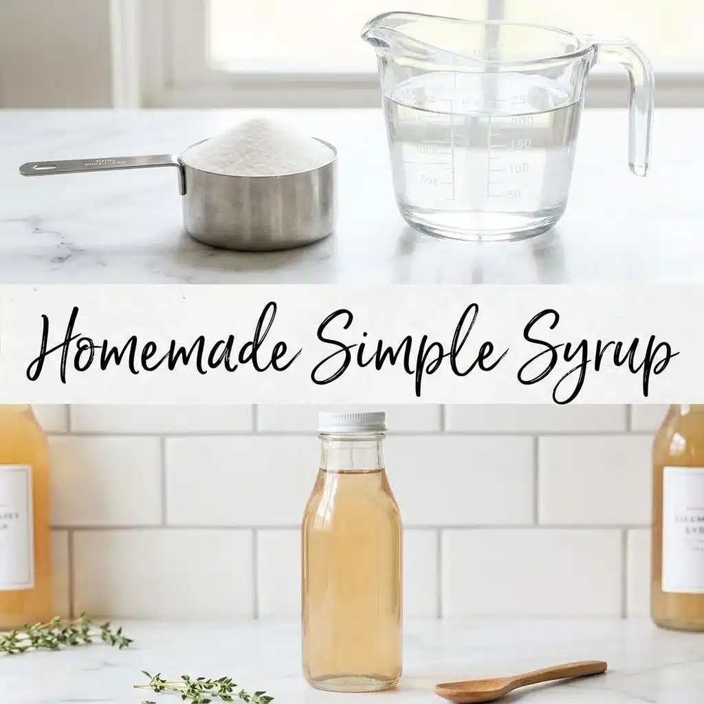 Homemade Simple Syrup