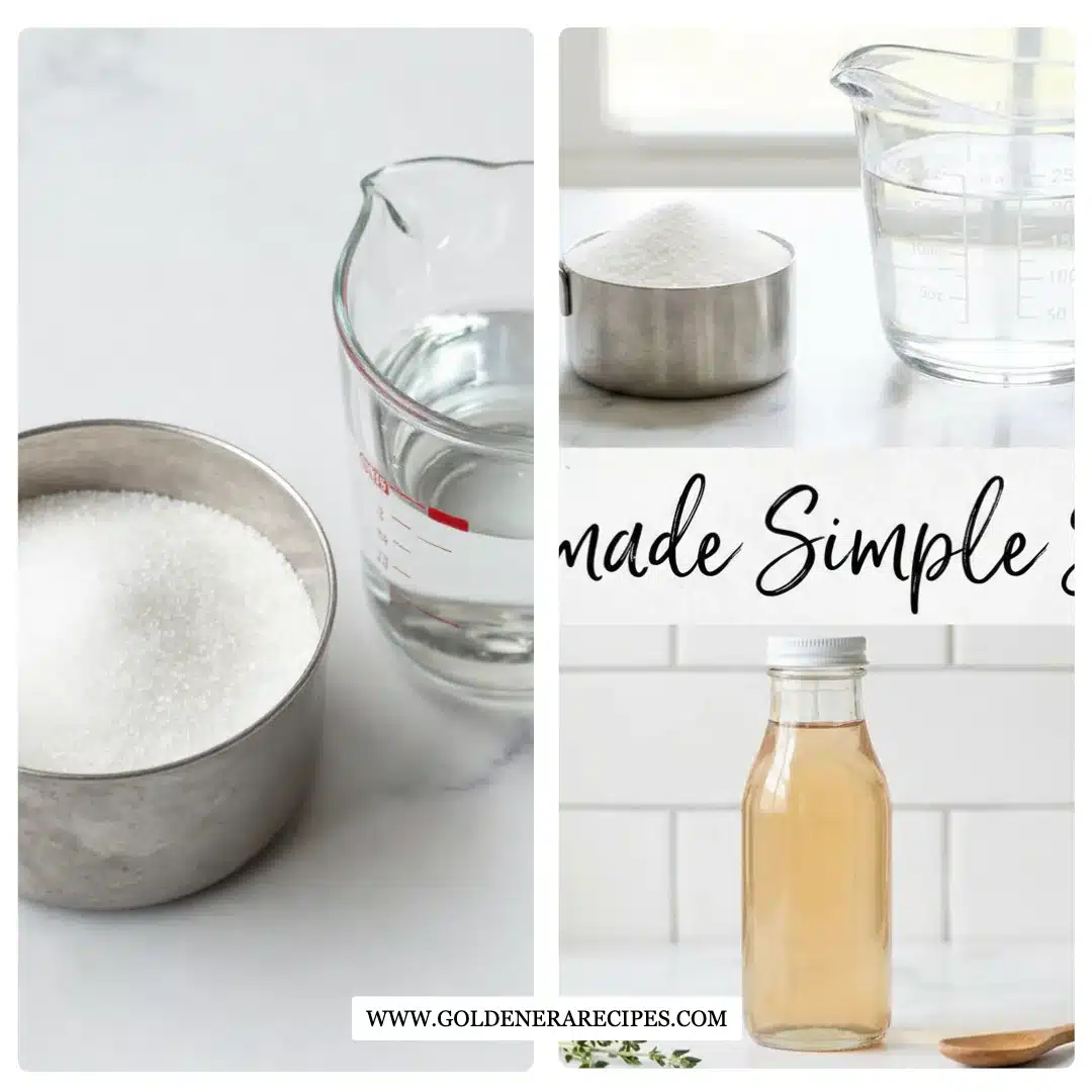 Homemade Simple Syrup Soft Glow