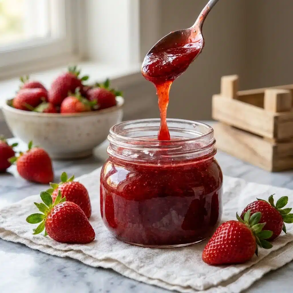 Homemade Strawberry Syrup