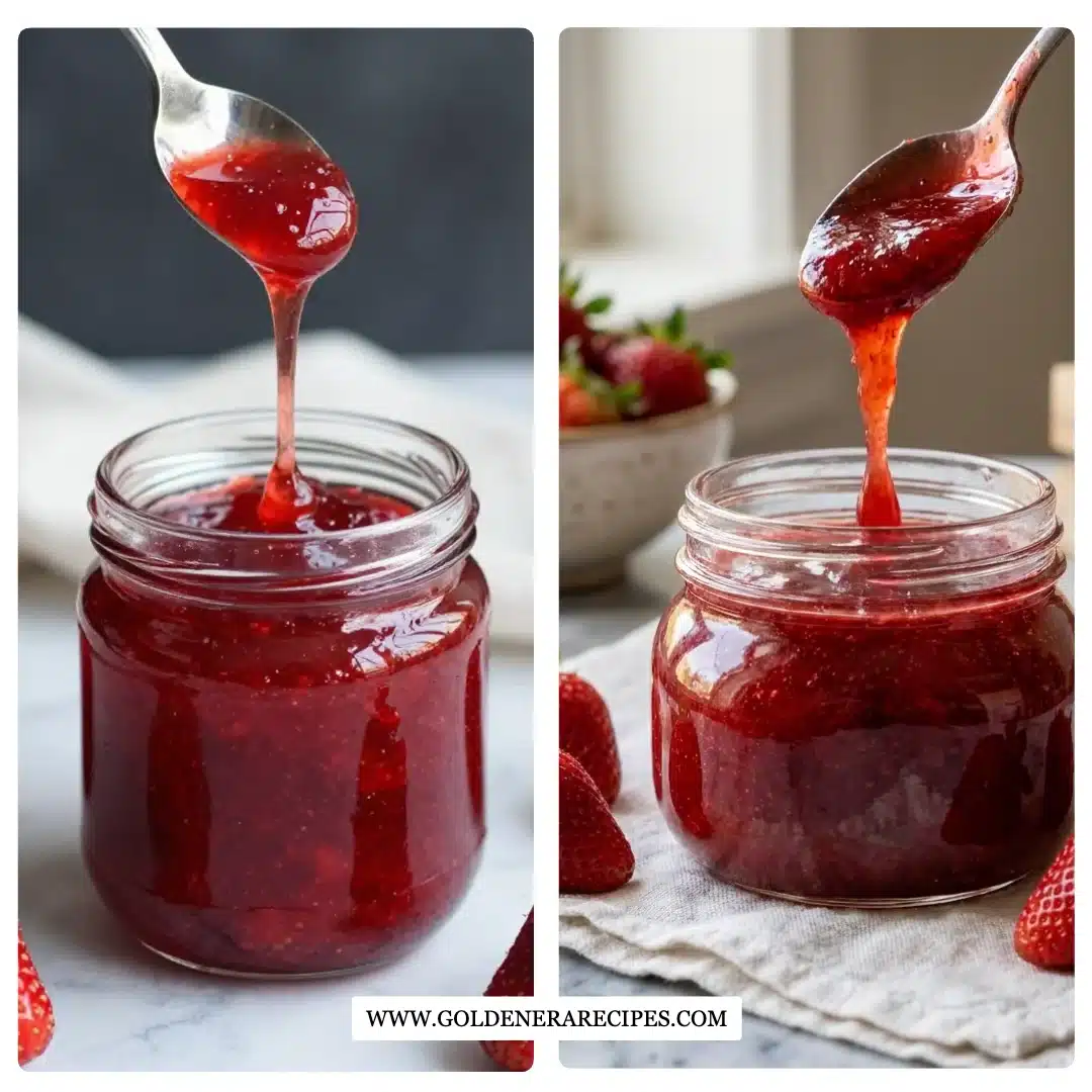 Homemade Strawberry Syrup For Brunch