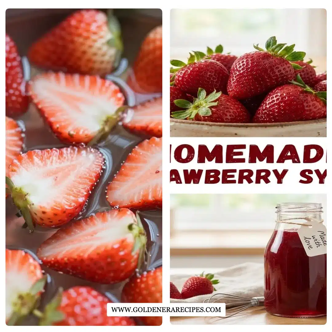 How To Make Strawberry Syrup