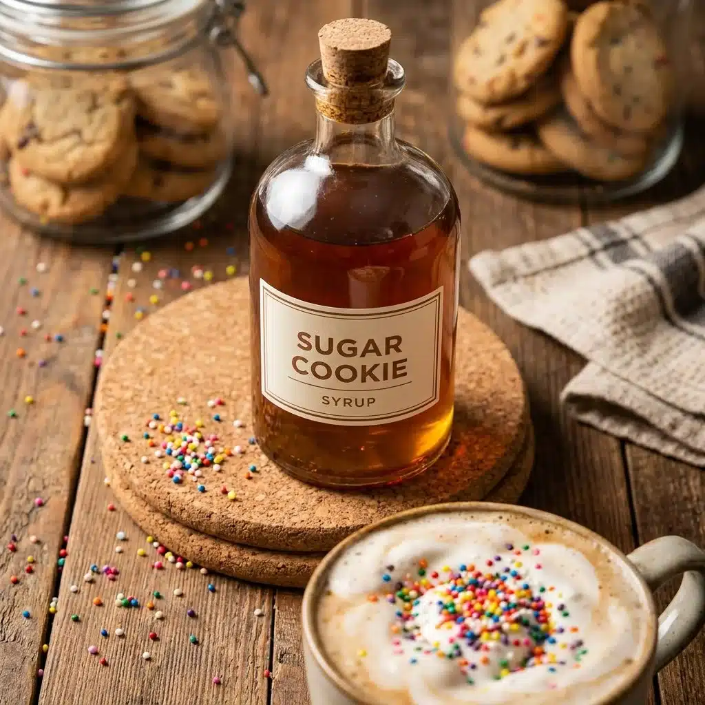 Starbucks sugar cookie syrup for coffee