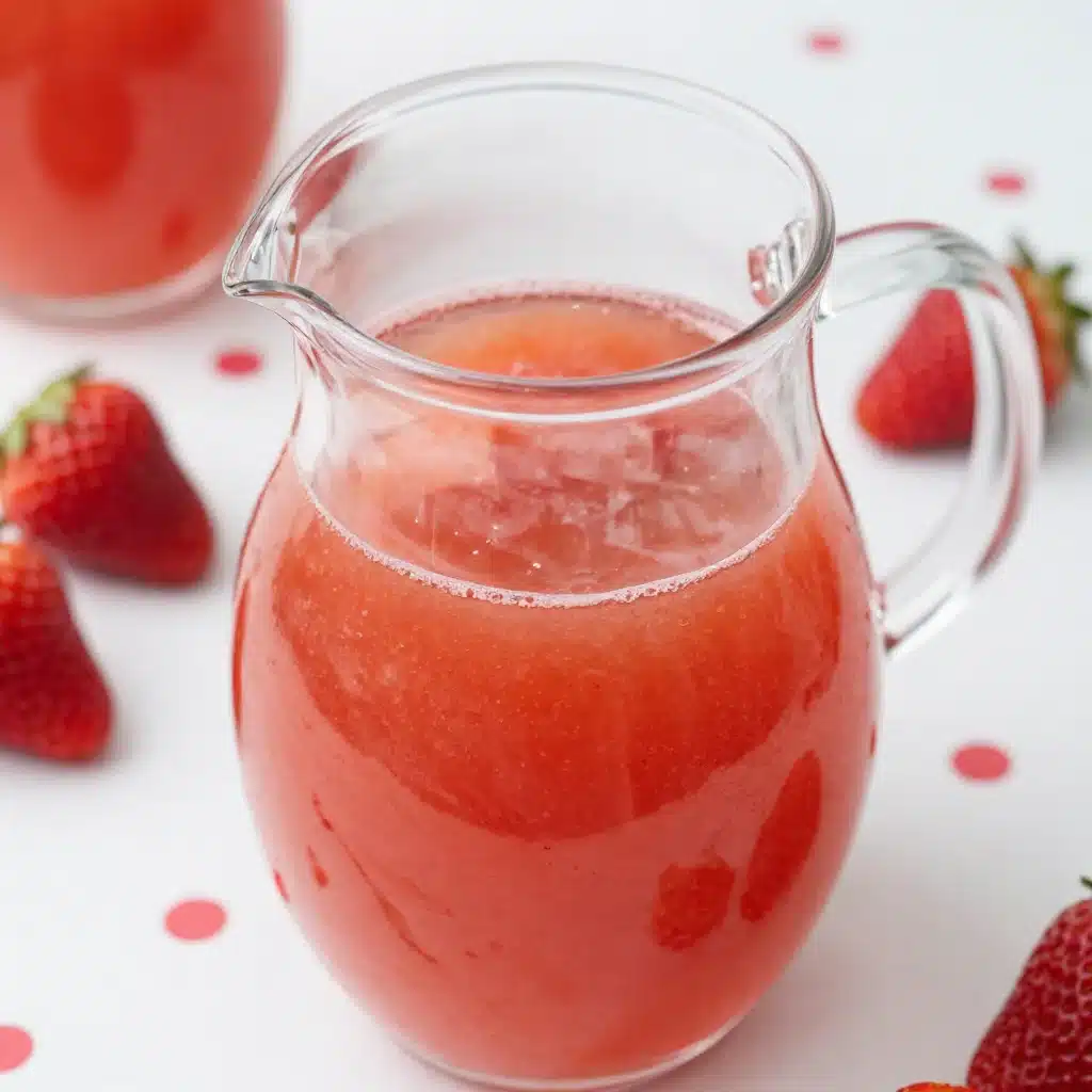 Strawberry Pancake Syrup Whimsy 5 Delicious strawberry pancake syrup drizzled over fluffy pancakes