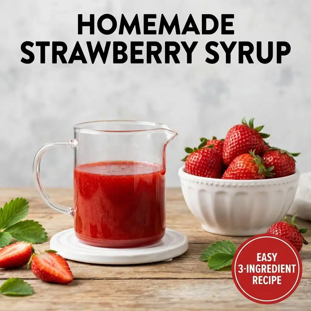 Strawberry Simple Syrup