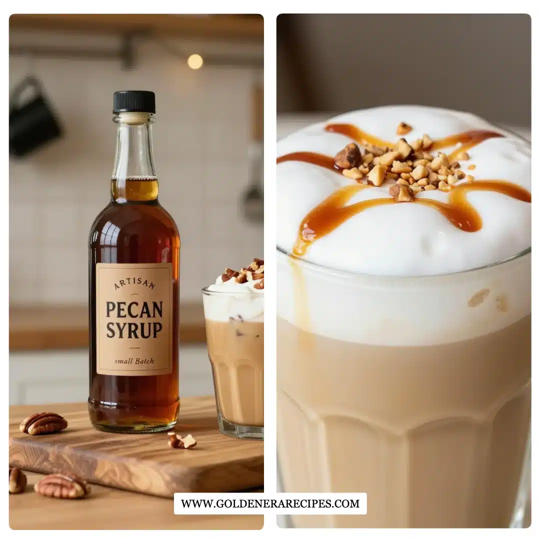 Toasted Pecan Syrup for Coffee