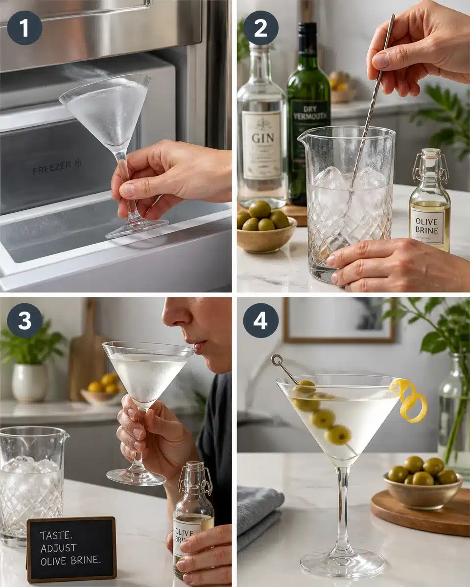 Dirty Martini Recipe