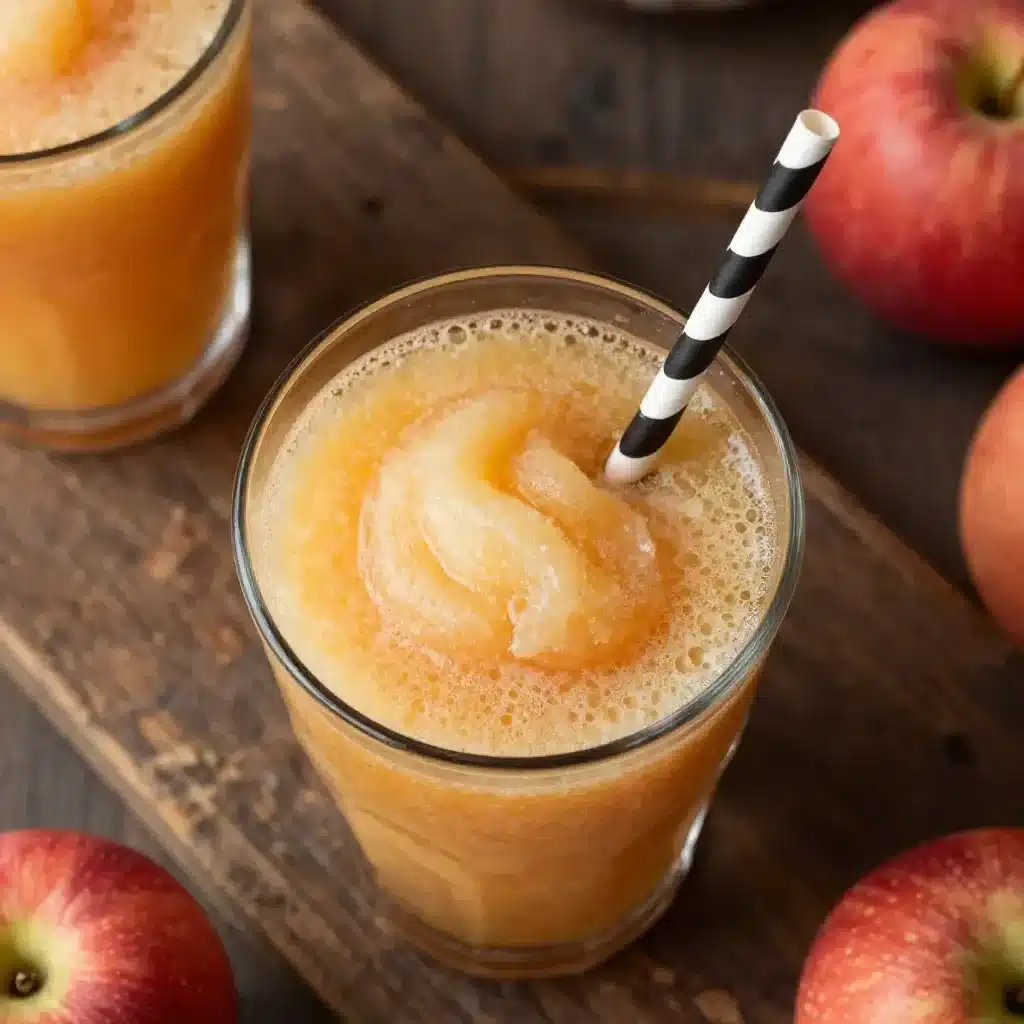 Apple Cider Slushie