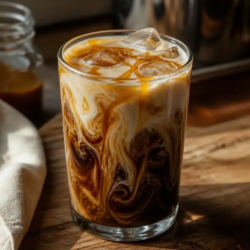 Caramel Iced Coffee Moments