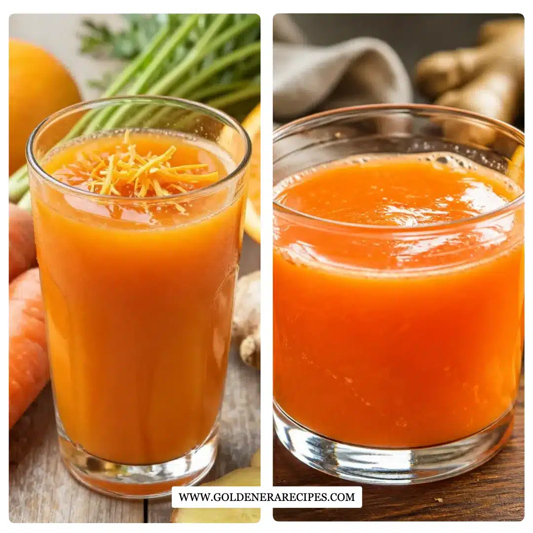 Carrot Ginger Juice Soft Glow