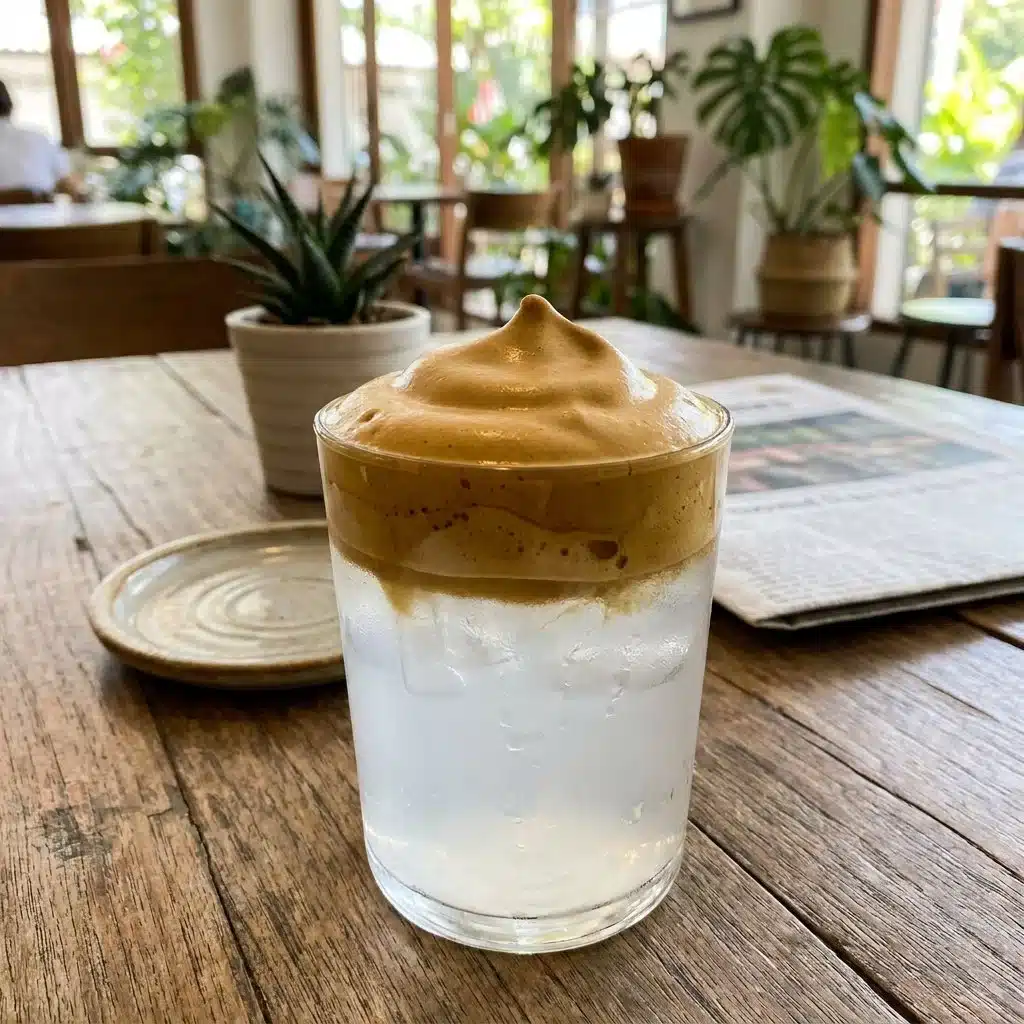 Coconut Water Cloud Coffee drink boosting focus and energy