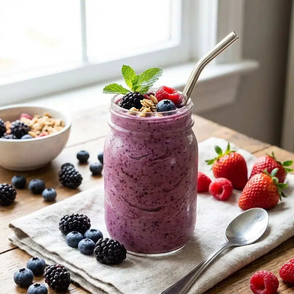 Cottage Cheese Protein Smoothie Boost