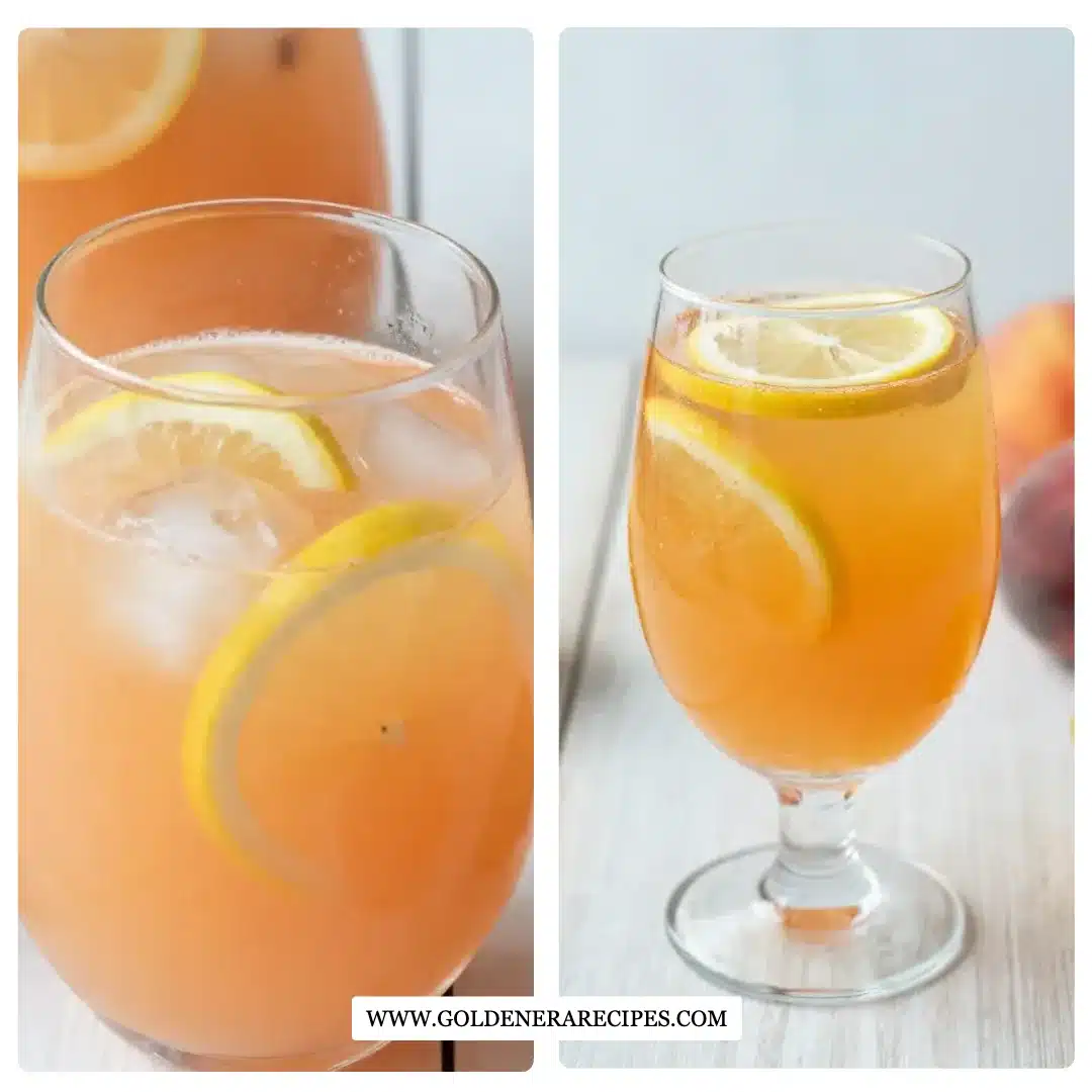 Ginger Peach Lemonade Enchanted Heart