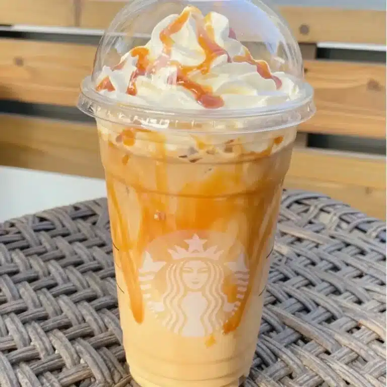 Hocus Pocus Latte served during an enchanted evening with festive decorations.