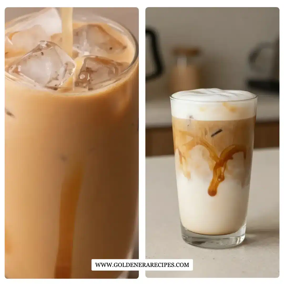 How to make easy homemade iced caramel coffee recipe