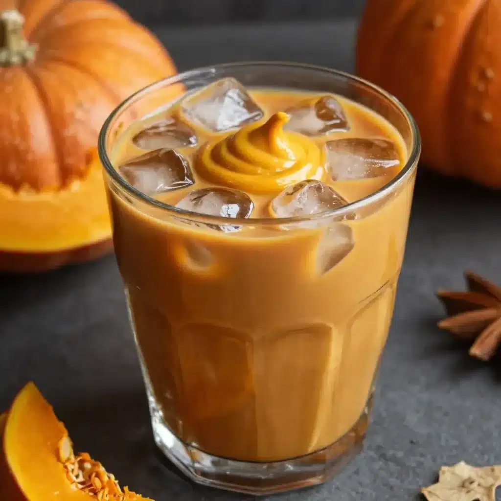 Iced Pumpkin Chai Latte Moments