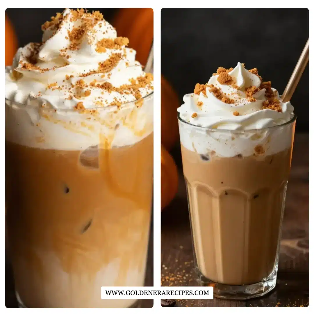 Iced Pumpkin Spiced Latte Serenade