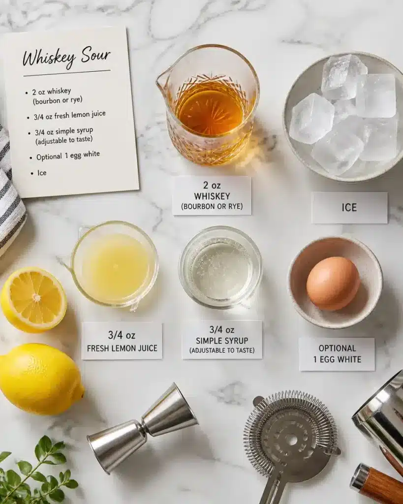 5 Simple Steps to Craft the Perfect Whiskey Sour Recipe 3 5 Simple Steps to Craft the Perfect Whiskey Sour Recipe