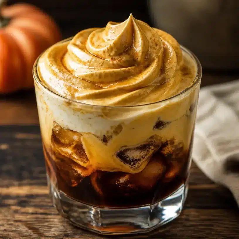 Pumpkin Cream Cold Brew Beauty