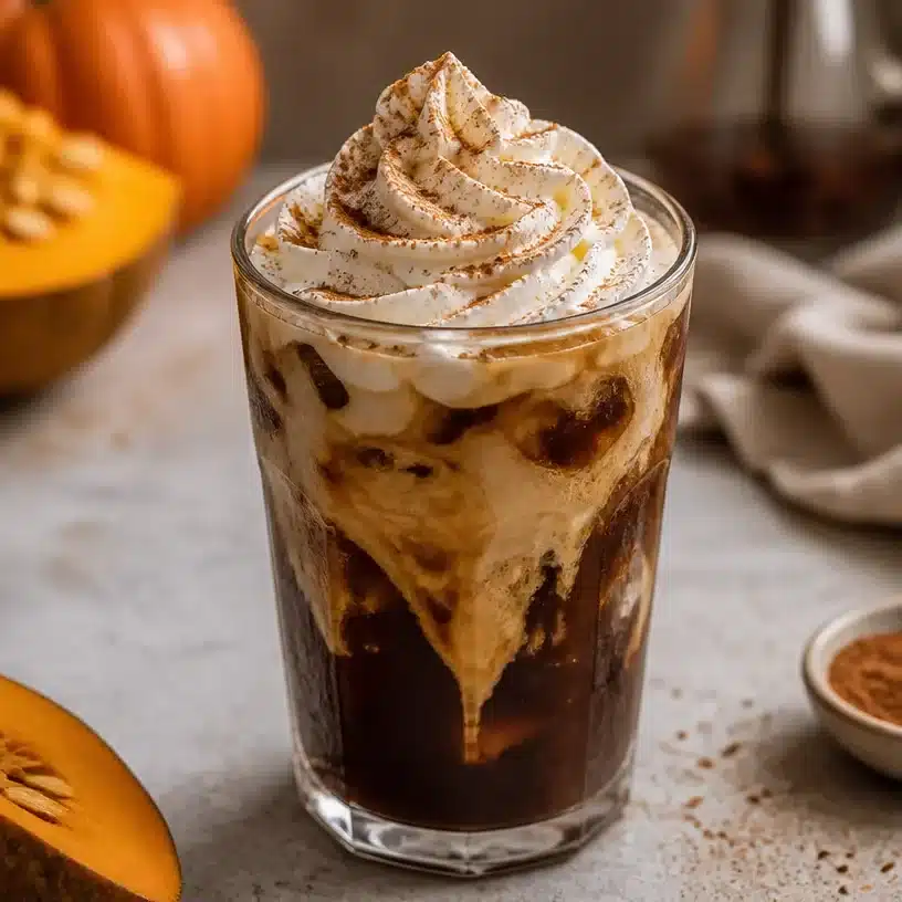 Pumpkin Cream Cold Brew Beauty