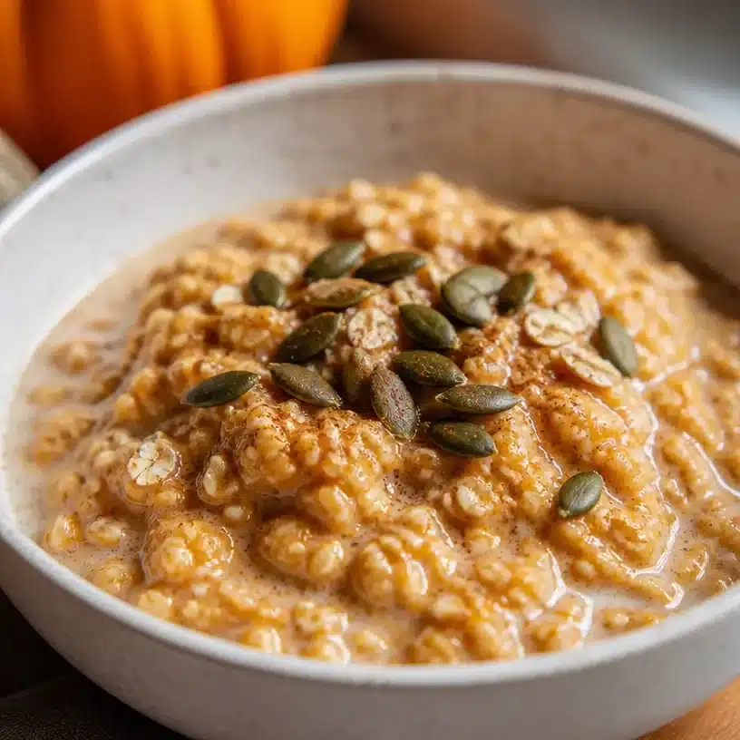 Pumpkin Overnight Oats Bliss