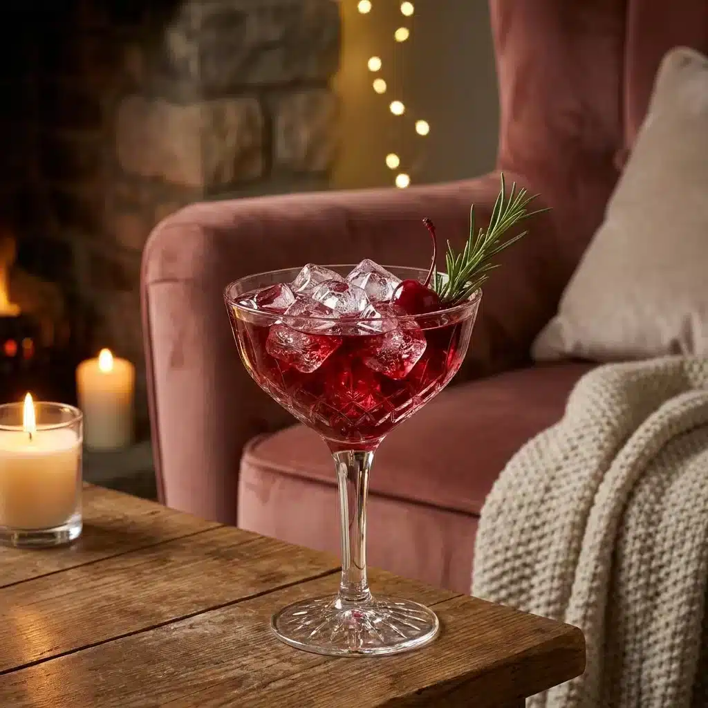 Evening Cherry Mocktail 2 Evening Cherry Mocktail
