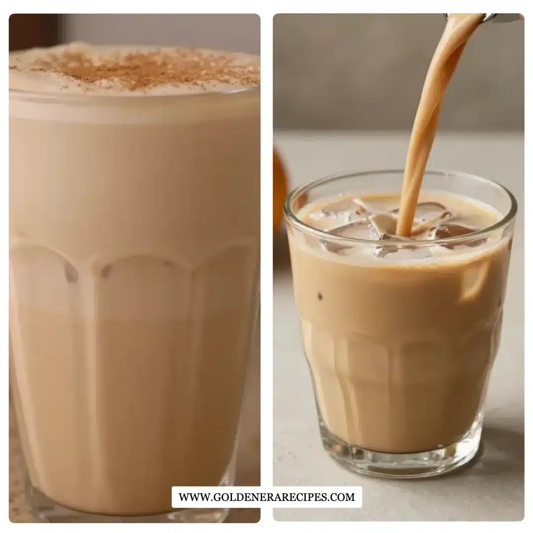 Starbucks Iced Pumpkin Cream Chai Tea Latte