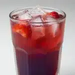 Strawberry Acai Refresher Soft Glow with fresh strawberries and acai berries