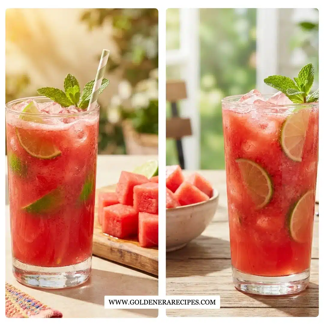 Watermelon Lime Refresher Hydrates Naturally