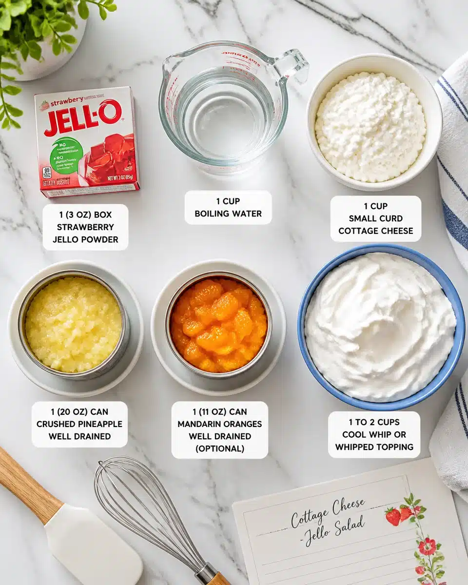 Deliciously Easy Cottage Cheese Jello Salad to Savor 3 cottage cheese jello salad