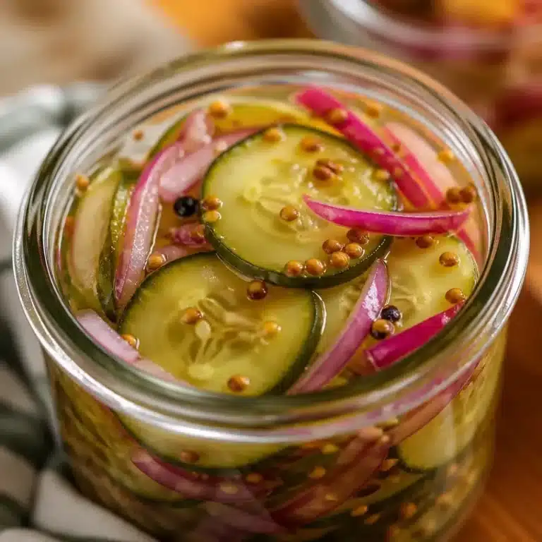 Old-Fashioned Bread and Butter Pickles 6 Old-Fashioned Bread and Butter Pickles