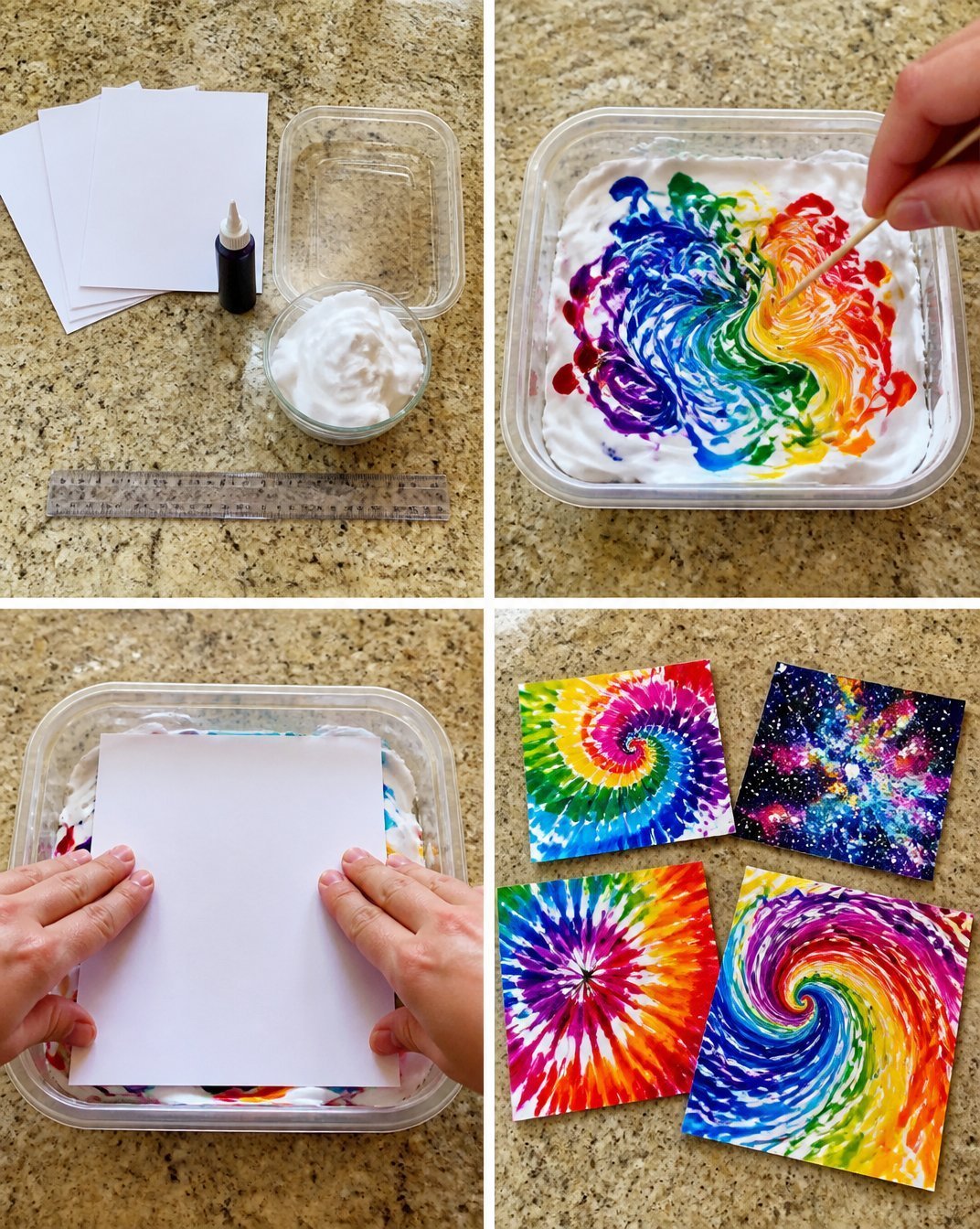 Colorful Experiments: DIY Rainbow Color-Mixing Art for Kids 4 Colorful Experiments