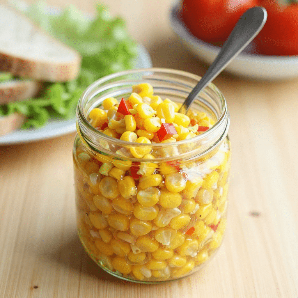 How to Make Sweet and Spicy Refrigerator Corn Relish 2 Sweet and Spicy Refrigerator Corn Relish