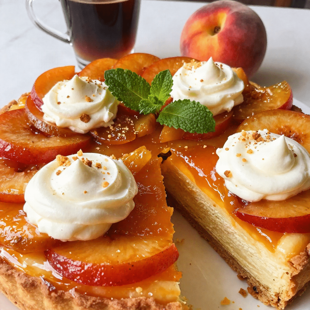 Peach Cobbler Upside Down Cake Recipe: Easy Homemade Dessert 2 Peach Cobbler Upside Down Cake