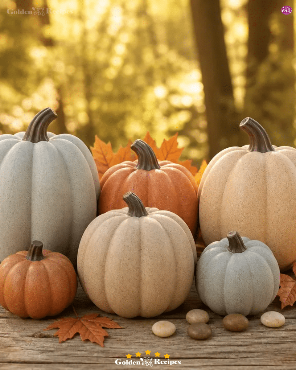 DIY Dollar-Store Pumpkin Matte Stone Makeover